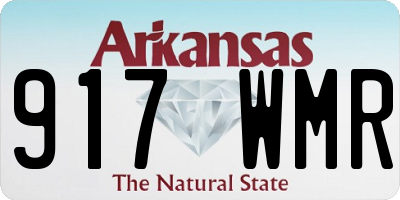 AR license plate 917WMR