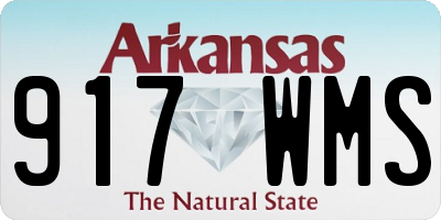 AR license plate 917WMS