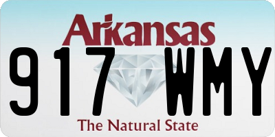 AR license plate 917WMY
