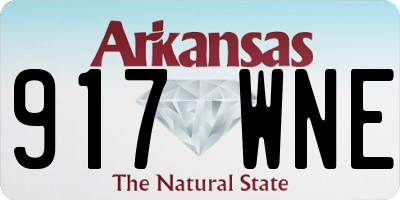 AR license plate 917WNE