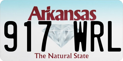 AR license plate 917WRL