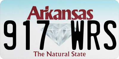 AR license plate 917WRS
