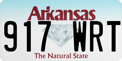 AR license plate 917WRT