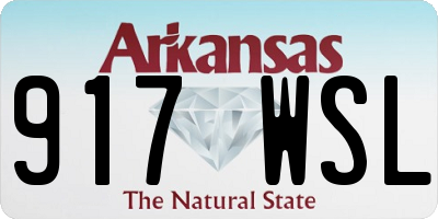 AR license plate 917WSL