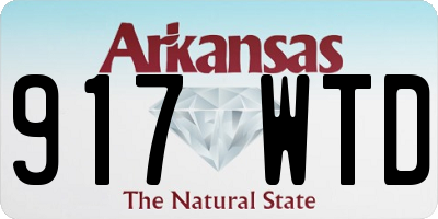 AR license plate 917WTD