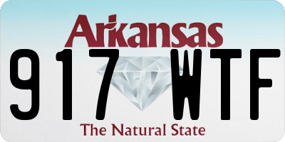 AR license plate 917WTF