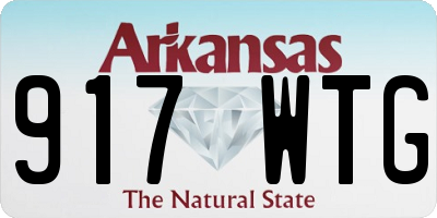 AR license plate 917WTG