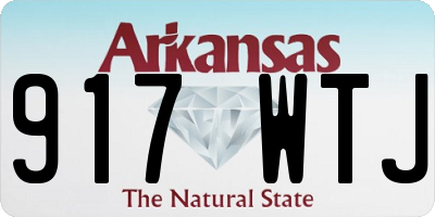 AR license plate 917WTJ