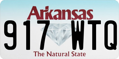 AR license plate 917WTQ