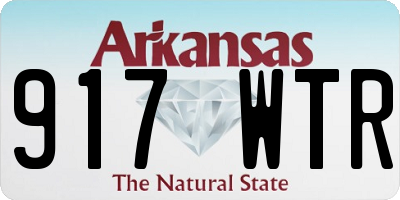 AR license plate 917WTR
