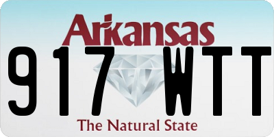 AR license plate 917WTT