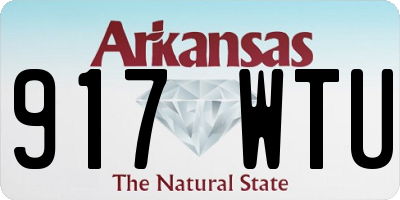 AR license plate 917WTU