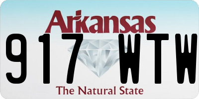 AR license plate 917WTW