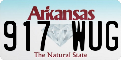 AR license plate 917WUG