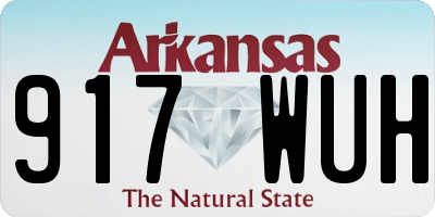 AR license plate 917WUH