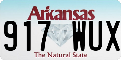 AR license plate 917WUX