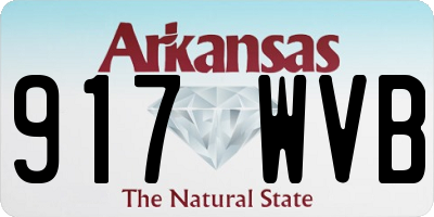 AR license plate 917WVB