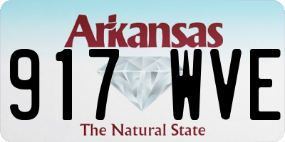 AR license plate 917WVE