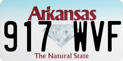 AR license plate 917WVF