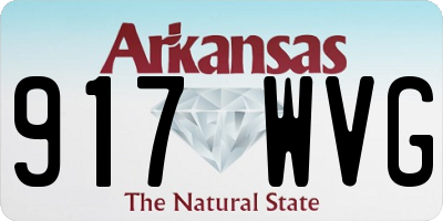 AR license plate 917WVG