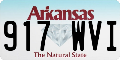 AR license plate 917WVI