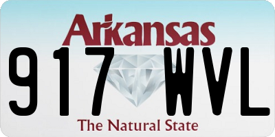 AR license plate 917WVL