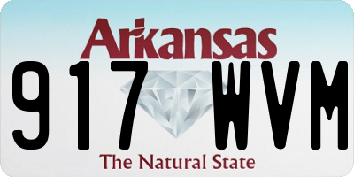 AR license plate 917WVM