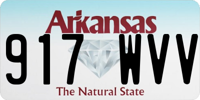 AR license plate 917WVV