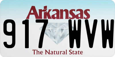 AR license plate 917WVW