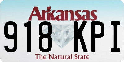 AR license plate 918KPI