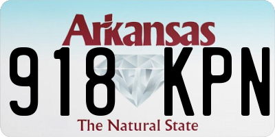 AR license plate 918KPN