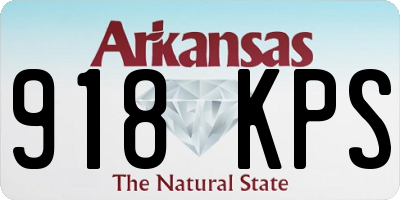 AR license plate 918KPS