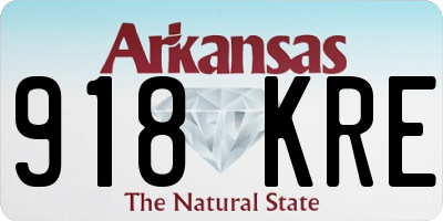 AR license plate 918KRE