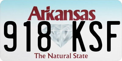 AR license plate 918KSF