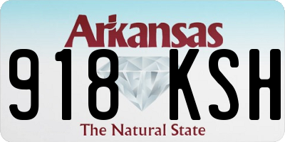 AR license plate 918KSH