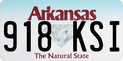 AR license plate 918KSI