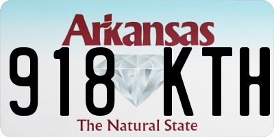 AR license plate 918KTH