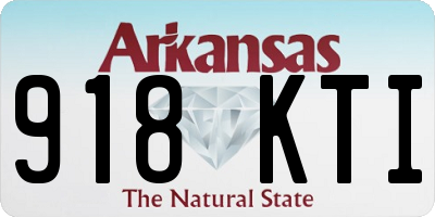 AR license plate 918KTI