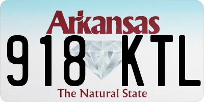 AR license plate 918KTL