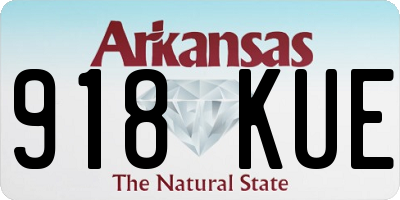 AR license plate 918KUE