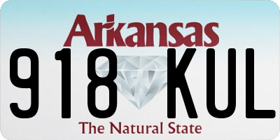 AR license plate 918KUL