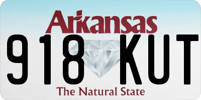 AR license plate 918KUT
