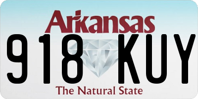 AR license plate 918KUY