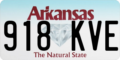 AR license plate 918KVE