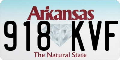 AR license plate 918KVF
