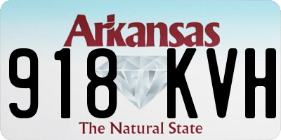 AR license plate 918KVH