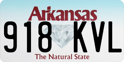 AR license plate 918KVL