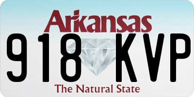 AR license plate 918KVP