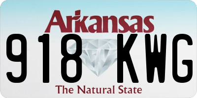AR license plate 918KWG