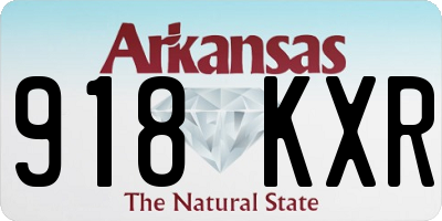 AR license plate 918KXR